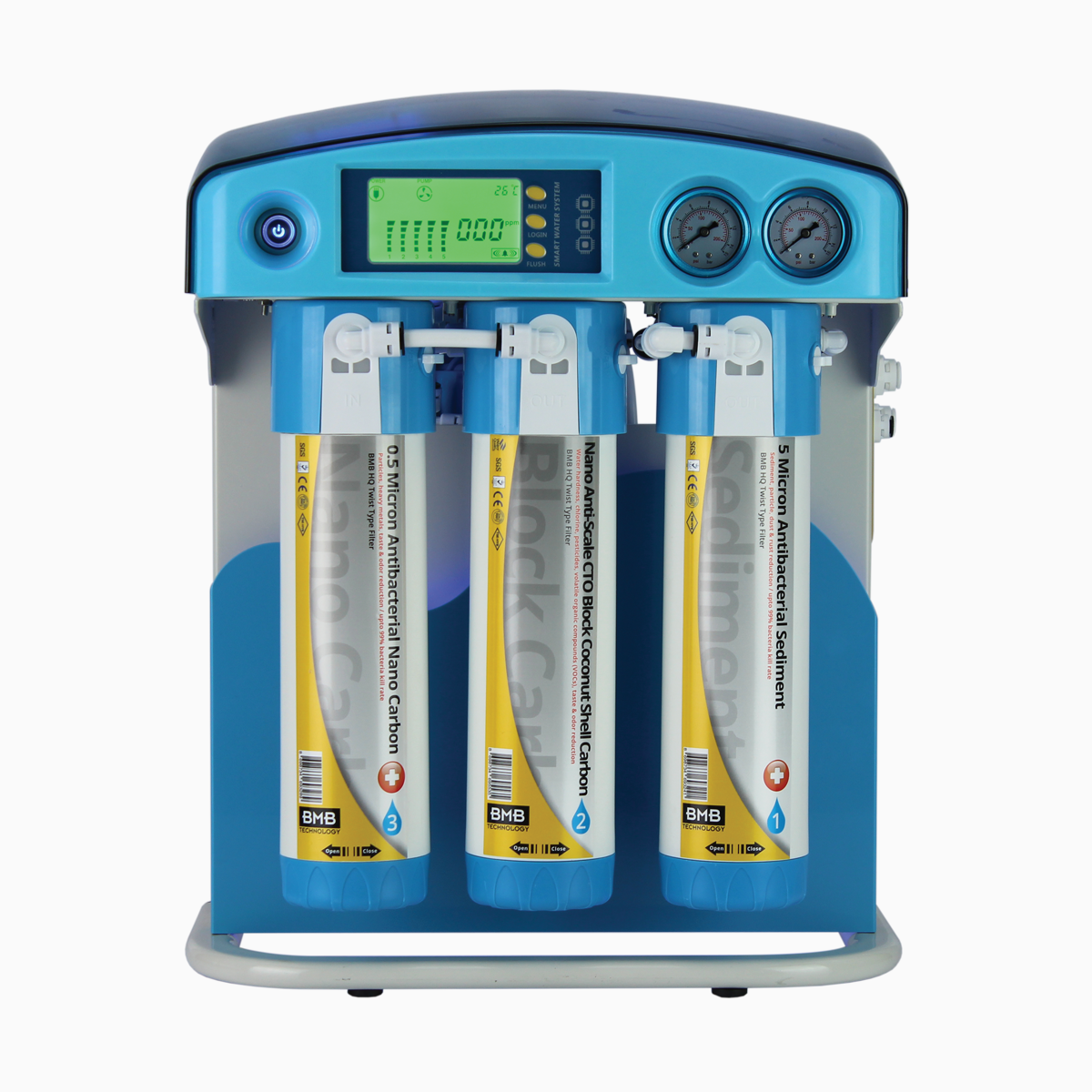 BMB-30 NOVA PRO 9.5 PH ALKALİ AKILLI TANKSIZ POMPALI SU ARITMA CİHAZI